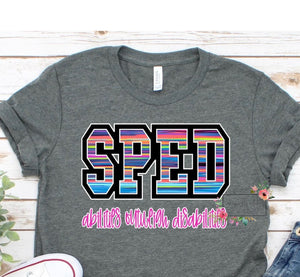 SPeD rainbow