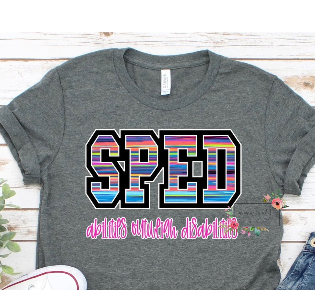 SPeD rainbow