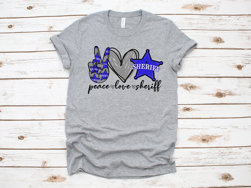 Peace Love Sheriff