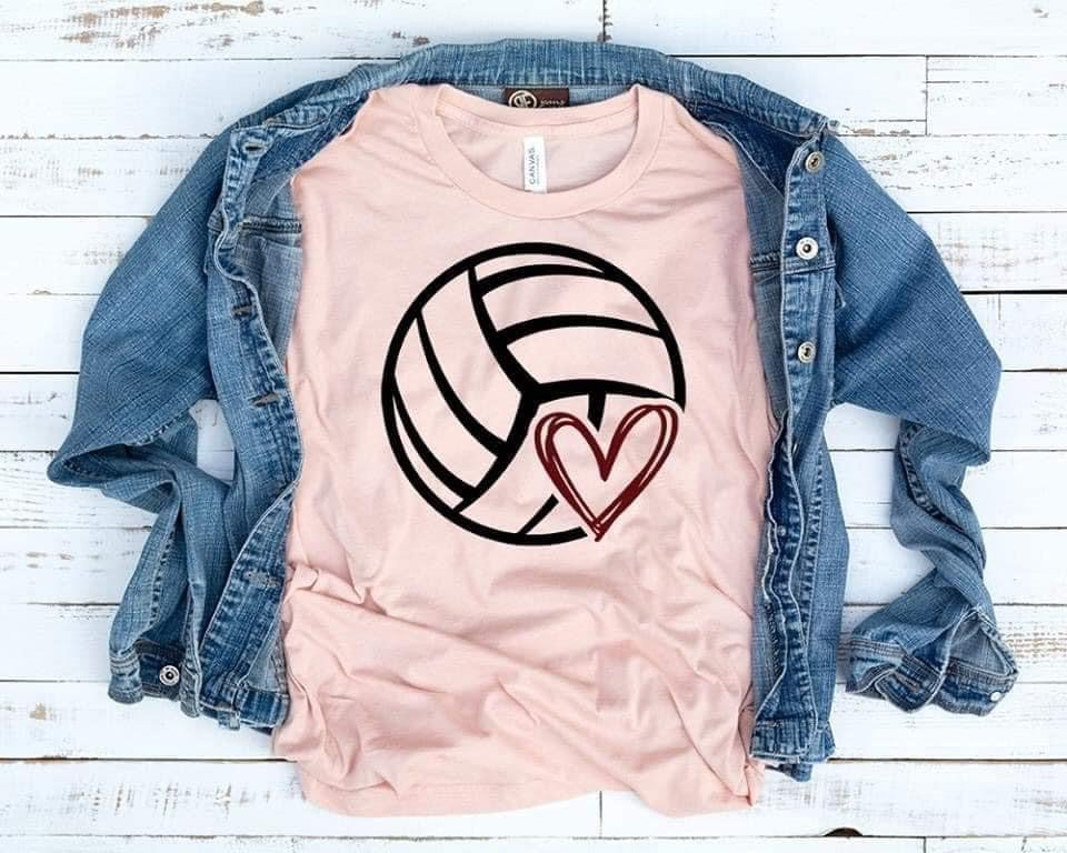 Volleyball heart