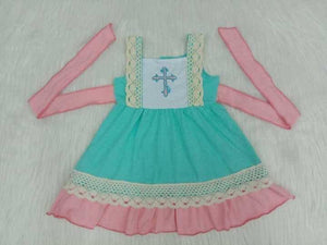 Lace cross dress 12/18