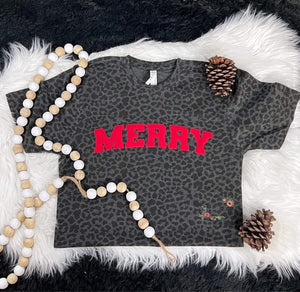 Merry Leopard Tee