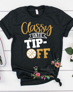 Classy until tip off basketball