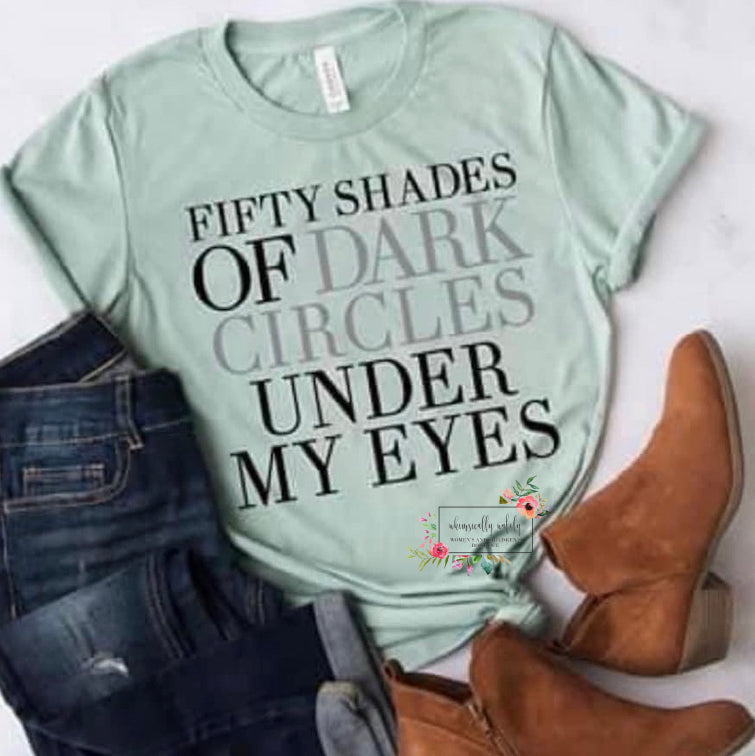 50 shades of dark circles