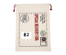 Load image into Gallery viewer, Custom Santa sacks (closing 10/21)
