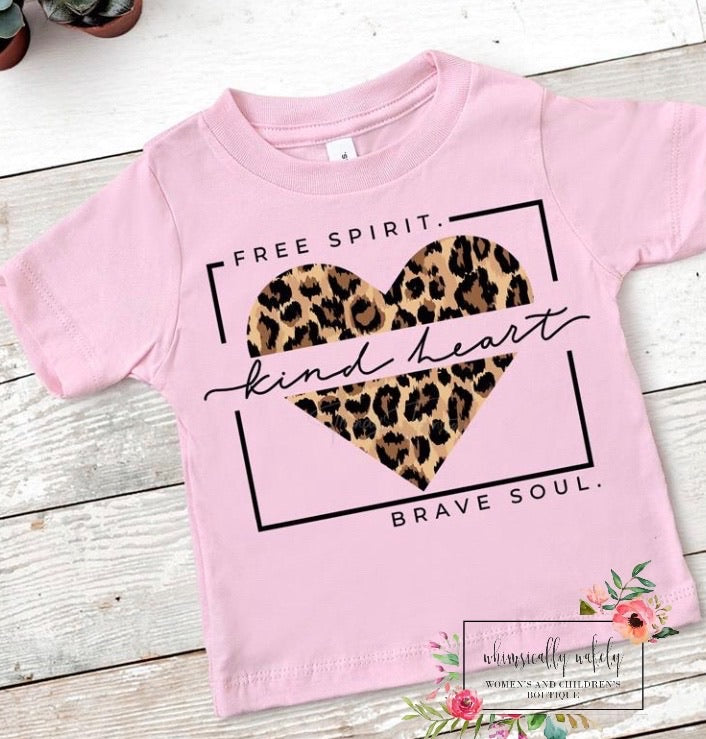 Free spirit leopard (kids)