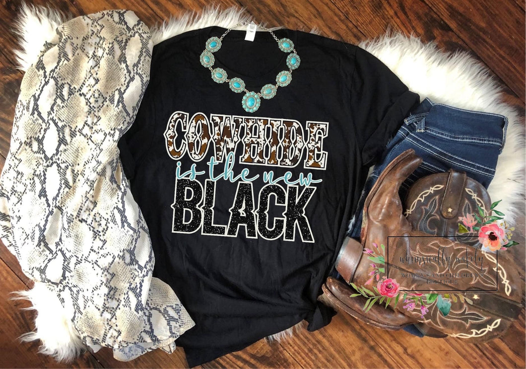 Cowhide is the new black