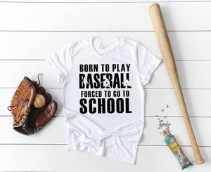 Born to play baseball,forced to go to school