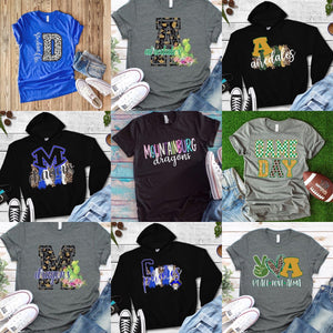 School spirit tees