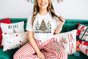 Merry Christmas (leopard trees)