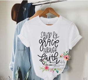 Saved by grace through faith