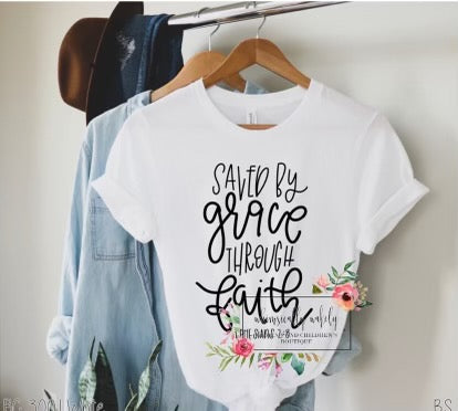 Saved by grace through faith