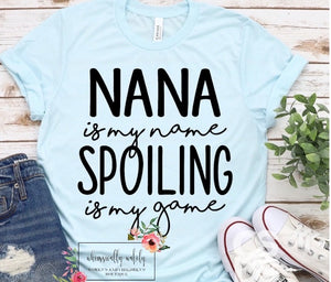 Spoiling is my game tee