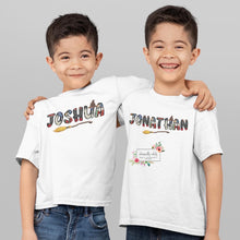 Load image into Gallery viewer, Halloween broom custom name tee
