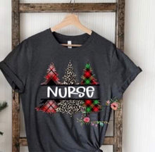 Load image into Gallery viewer, Christmas tree personalized tee
