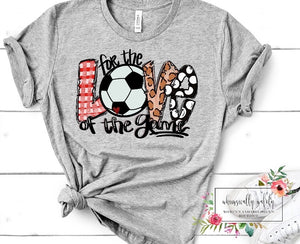 For the love of the game (soccer)
