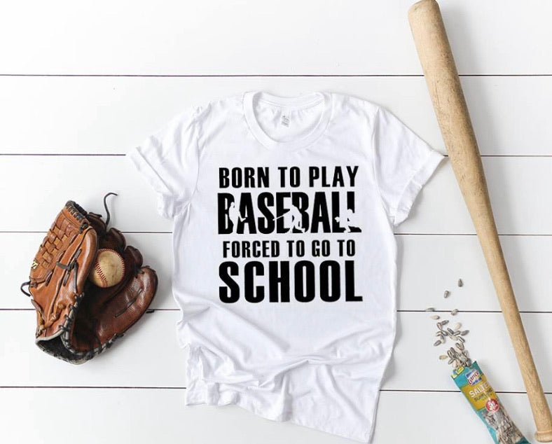 Born to play baseball,forced to go to school