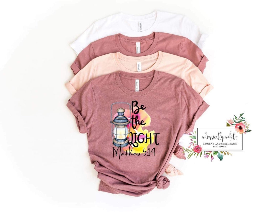 Be the light (lantern design)