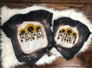 Cow print Mama/Mini (bleached)