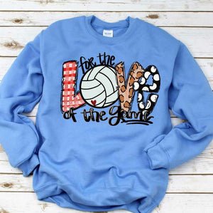 Love of the game—volleyball