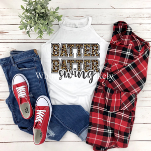 Swing batter batter (tank or tee)