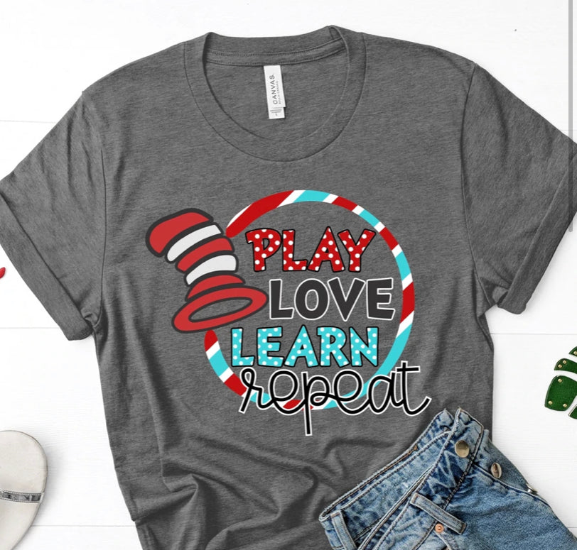 Play,love,learn(Dr. Seuss)