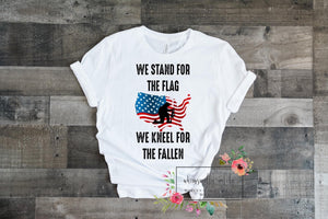 We stand for the flag