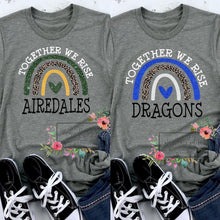 Load image into Gallery viewer, Together we rise (custom school tees)
