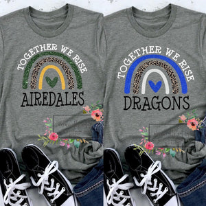 Together we rise (custom school tees)