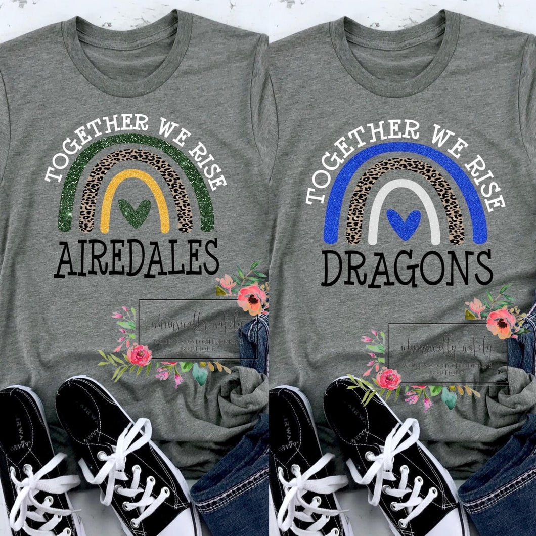 Together we rise (custom school tees)