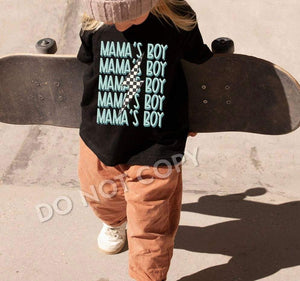 Mama’s Boy (checkered lightning bolt)