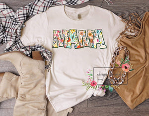 Floral Mama Tee