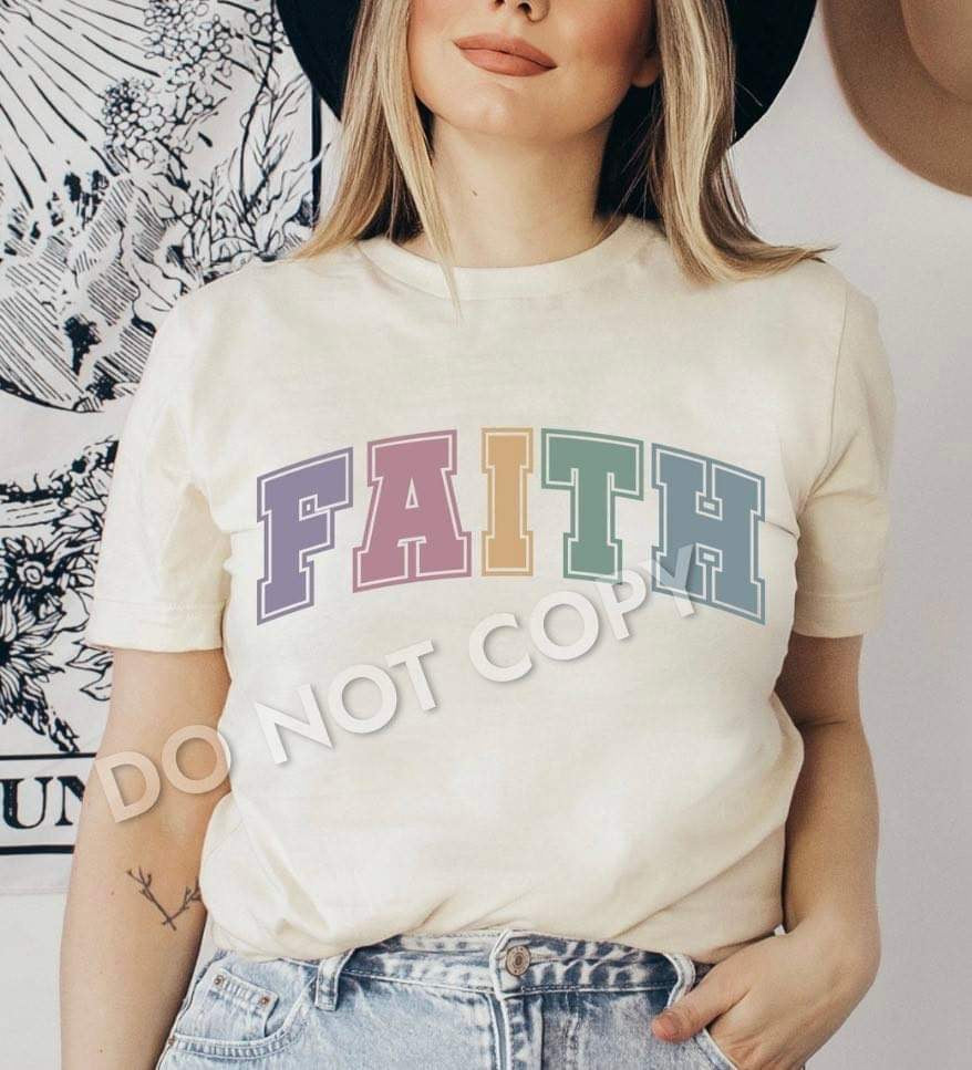 Faith (multicolor letters)