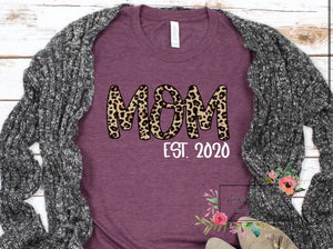 Mom established personalized tee