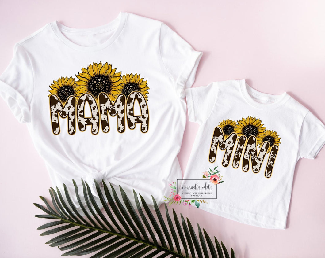 Cow print Mama/Mini