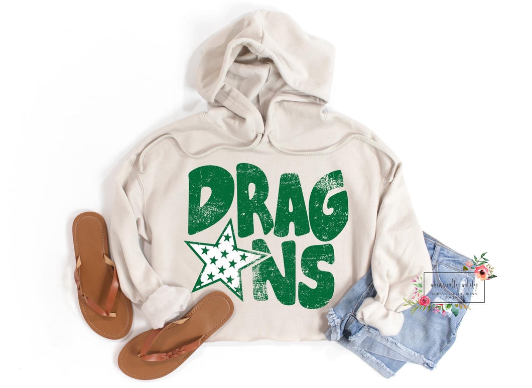 Dragons retro star (accent color may be changed)