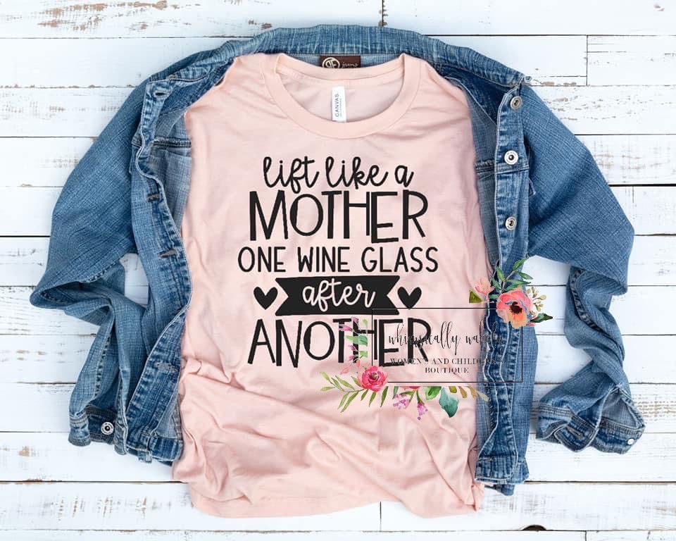 Lift like a mother tee