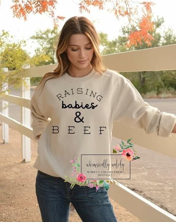 Raising babies and beef