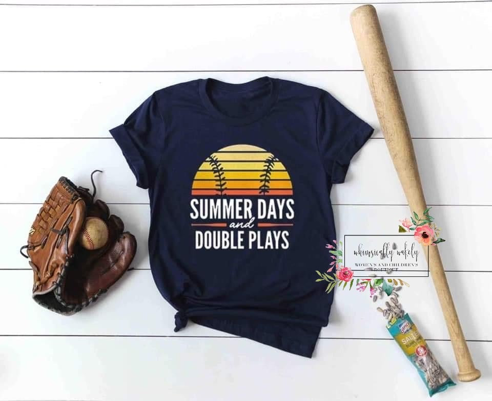 Summer day and Double plays