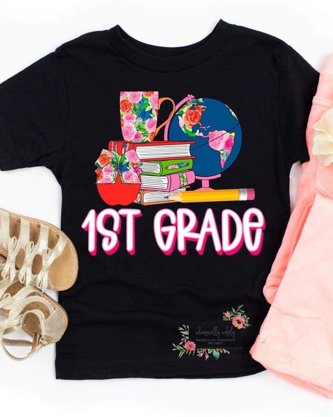 Custom Grade Floral Tee