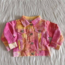 Load image into Gallery viewer, Custom embroidered jean jacket
