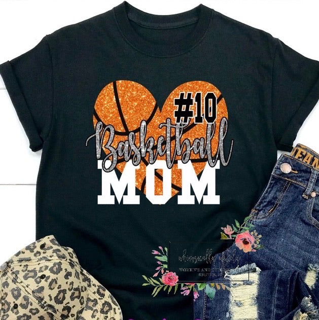 Basketball mom tee