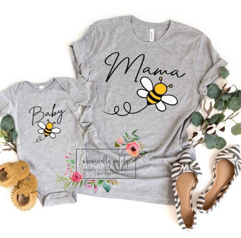 Mama & baby bee