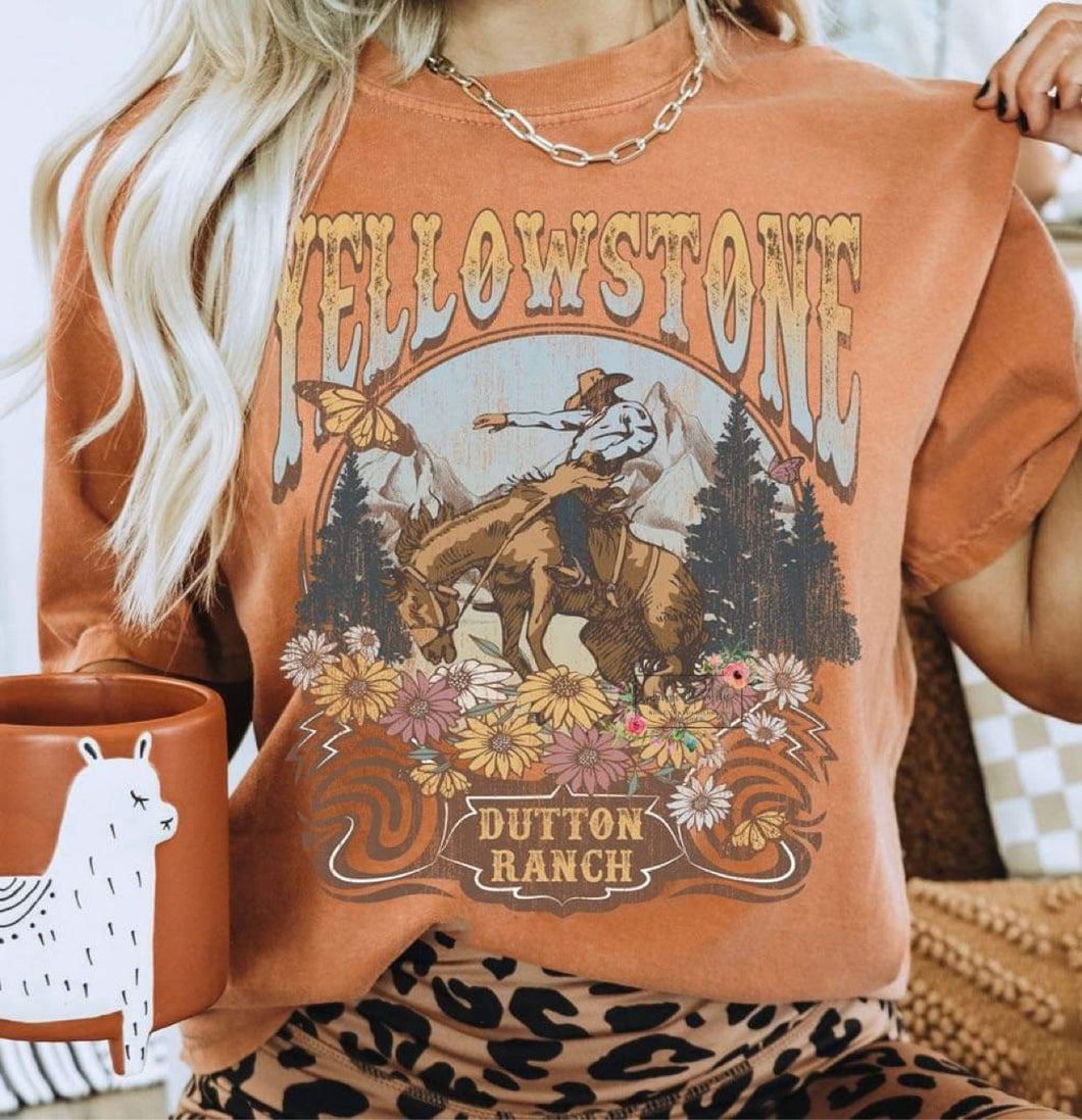 Dutton Ranch Floral Tee