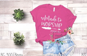 Made to worship arrow