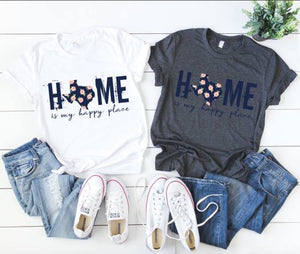 Home is my happy place floral