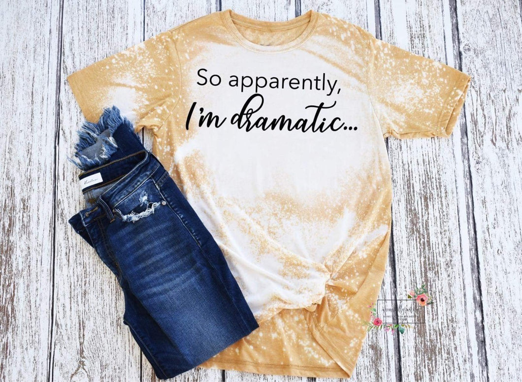 So apparently, I’m dramatic bleached