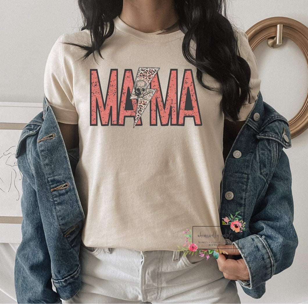 Mama (lightning/skull)