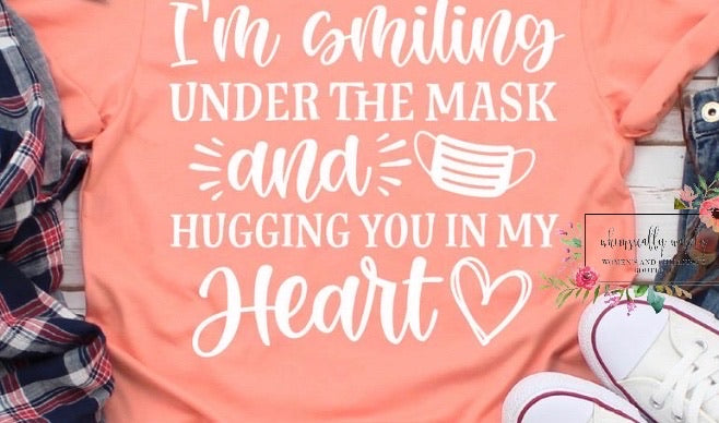 I’m smiling under the mask