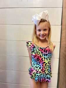 Leopard Swim Suit